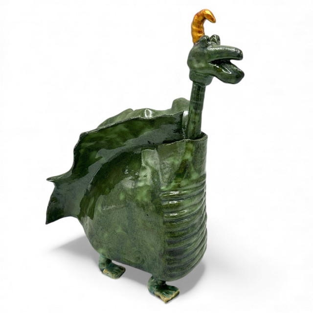 Colja de Roo + Draakje, licht groen (01)